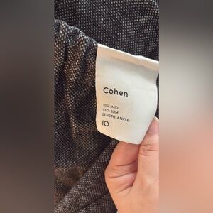 Aritzia Cohen Ankle Pants in Black